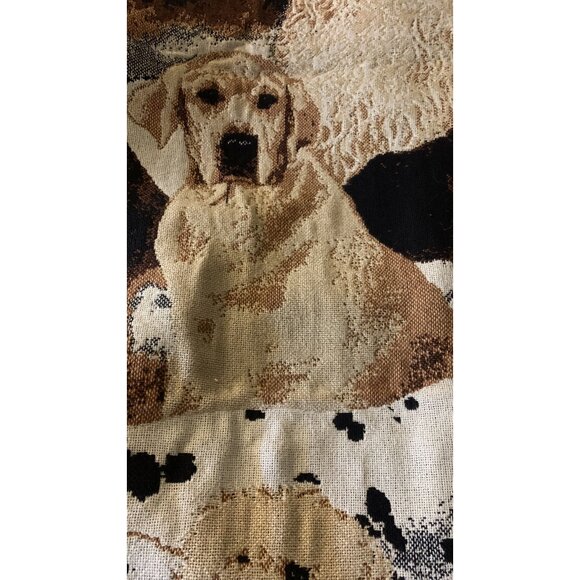 Goodwin Weavers 70"X48" Cotton Tapestry Dog Breed Throw Blanket - Picture 7 of 9